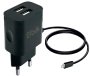 Зарядное устройство для Lightning Ubik UHP22L черное (02188)
