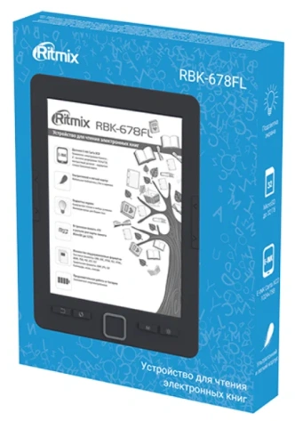 Электронная книга Ritmix RBK-678FL - фото в интернет-магазине Арктика