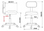 Кресло CH-1201 NX бордовое (15-11) - фото в интернет-магазине Арктика
