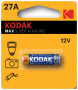 Батарейка Kodak 27A-1BL 1 шт (MN27)