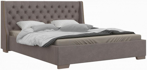 Спальня "Кантри" (КА-810.26) кровать 160*200 (Серый камень) - фото в интернет-магазине Арктика
