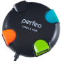 Концентратор USB 2.0 Perfeo (PF_4283) (PF-VI-H020) черный