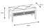 Спальня "Кантри" (КА-910.02) банкетка (Серый камень) - Ангстрем - фото в интернет-магазине Арктика