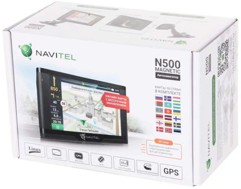 Навигатор Navitel N500 Magnetic - фото в интернет-магазине Арктика