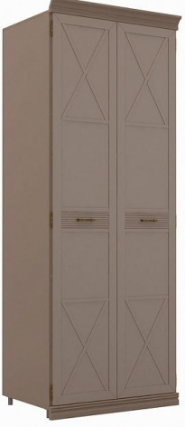 Спальня "Кантри" (КА-200.24) шкаф для одежды (Серый камень) - Ангстрем - фото в интернет-магазине Арктика