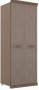 Спальня "Кантри" (КА-200.24) шкаф для одежды (Серый камень) - Ангстрем