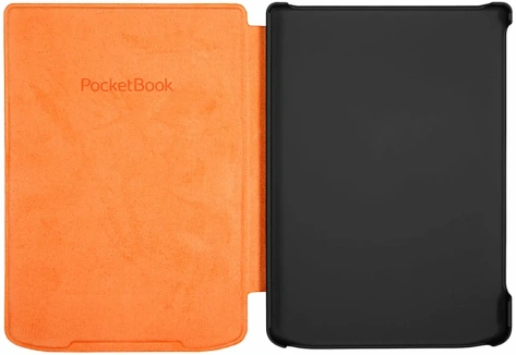 Обложка Pocketbook H-S-634-O-WW Оранжевая, Shell для 629/634 Verse/Verse Pro - фото в интернет-магазине Арктика