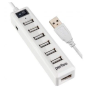 Концентратор USB 2.0 Perfeo (PF_C3226) (PF-H034) белый