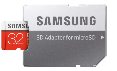 Флеш Samsung 32Gb MicroSDHC EVO Plus (MB-MC32GAAPC) class 10 + адаптер - фото в интернет-магазине Арктика