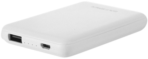 Портативный аккумулятор GOLF SP01 5000mAh (белый) - фото в интернет-магазине Арктика