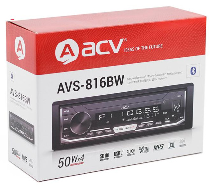 Автомагнитола ACV AVS-816BW - фото в интернет-магазине Арктика