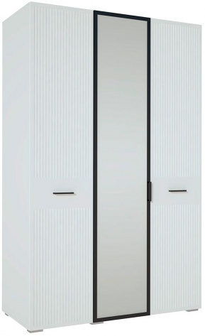 Спальня "Хилтон" (ХТ-177.03) шкаф для одежды 3-х дв (Д1/белый премиум) - Ангстрем - фото в интернет-магазине Арктика