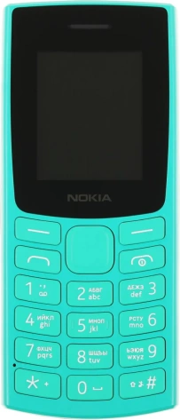 Мобильный телефон Nokia 106 DS Green (TA-1564) - фото в интернет-магазине Арктика