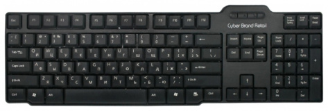 Клавиатура CBR KB-115D USB  - фото в интернет-магазине Арктика