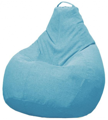 Кресло-мешок "Купер" M (голубой) - фото в интернет-магазине Арктика