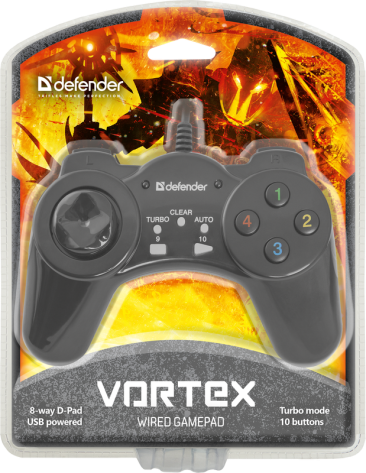 Геймпад Defender Vortex - фото в интернет-магазине Арктика