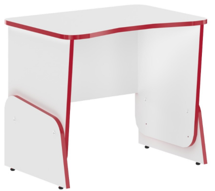 Игровой компьютерный стол Skyland SKILL STG 7050 (белый/красный) (7061315) - фото в интернет-магазине Арктика