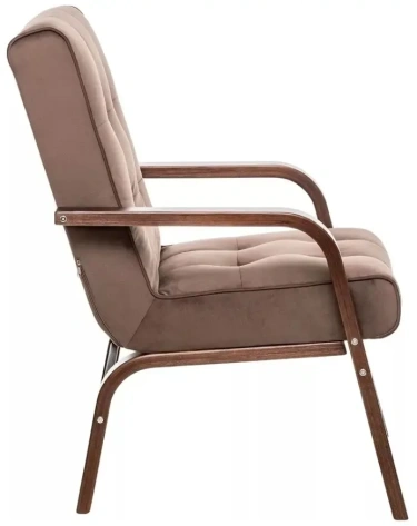 Кресло "Модена" (орех текстура/V23) - Импэкс - фото в интернет-магазине Арктика