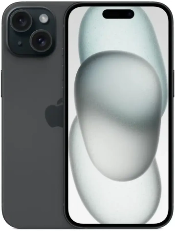 Мобильный телефон Apple iPhone 15 128Gb Black - фото в интернет-магазине Арктика