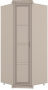 Спальня "Адажио" (АГ-231.01) шкаф угловой (кашемир серый) - Ангстрем