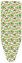 Чехол для гладильной доски из хлопка 130*50 Jungle leopard (Джунгли) - фото в интернет-магазине Арктика