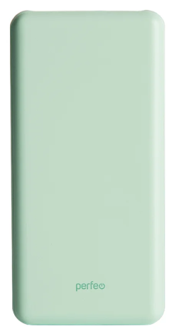 Портативный аккумулятор Perfeo 10000mah PF_D0165 COLOR VIBE (mint) - фото в интернет-магазине Арктика