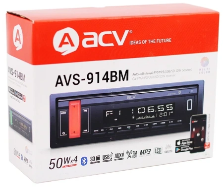 Автомагнитола ACV AVS-914BM - фото в интернет-магазине Арктика