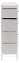 Комод "Хайди" 9 ящиков (белый) - Импэкс - фото в интернет-магазине Арктика