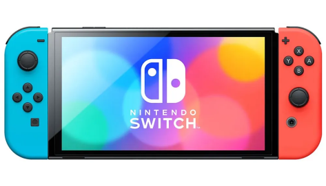 Игровая консоль Nintendo Switch Oled Joy-Con красно-синяя - фото в интернет-магазине Арктика