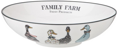 Тарелка суповая "FAMILY FARM" 263-1342 18 см - Арти М - фото в интернет-магазине Арктика