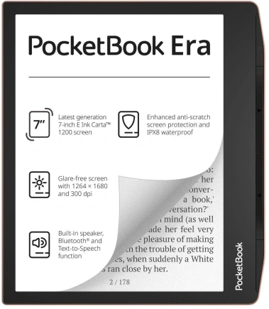 Электронная книга PocketBook 700 ERA Sunset Copper (PB700-L-64-WW) - фото в интернет-магазине Арктика
