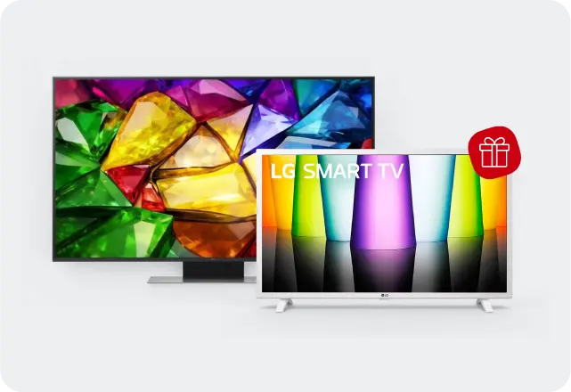 При покупке телевизора LG, второй в подарок!