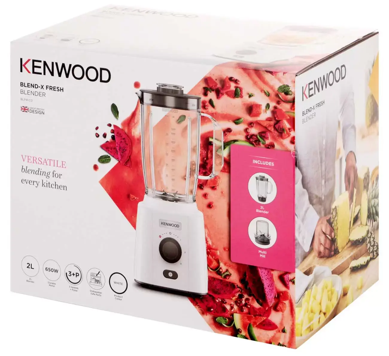 Блендер стационарный Kenwood BLP41.C0WH - купить по выгодной цене во  Владикавказе