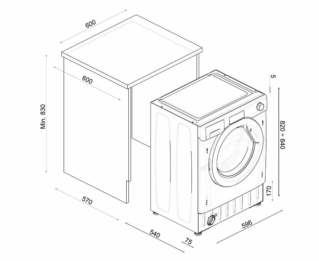 Стиральная машина Haier HWQ90B416FWB-RU IT - купить по выгодной цене во  Владикавказе