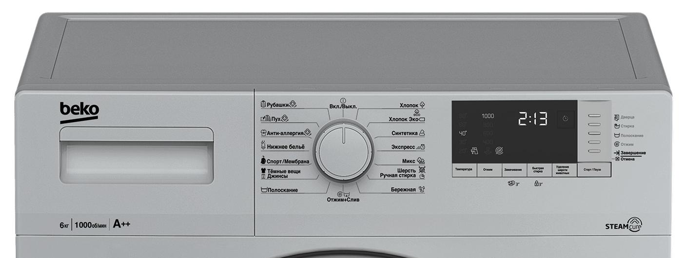 Стиральная машина BEKO WSRE6512ZSS - купить в интернет-магазине Арктика ...