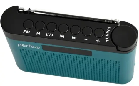 Радиоприемник Perfeo Тайга Next Синий (PF_D0570) - фото в интернет-магазине Арктика