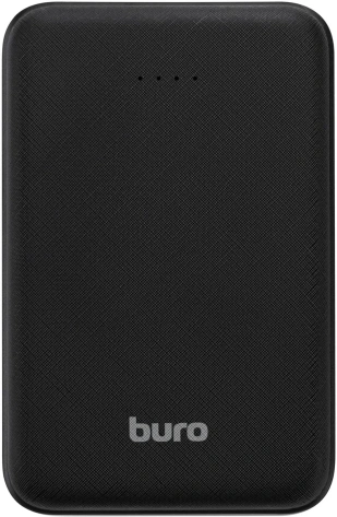 Аккумулятор внешний Buro 10000mAh 10W 2A 2xUSB-A черный (T4-10000-BK) - фото в интернет-магазине Арктика