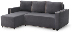 Диван угловой "Некст" (Альба темно-серый/альба беж) - Мебельград - каталог товаров магазина Арктика