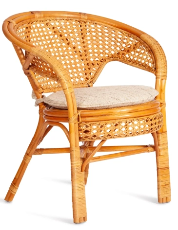 Комплект "PELANGI" 02/15 (с матр/стол+4 стула/honey/мед) - Тетчер - фото в интернет-магазине Арктика