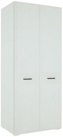 Спальня "Хилтон" (ХТ-201.01) шкаф для одежды 2-х дв (Д1/белый премиум) - Ангстрем - фото в интернет-магазине Арктика