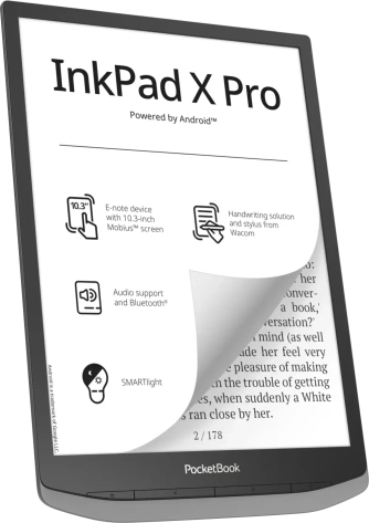 Электронная книга PocketBook 1040D InkPad X Pro Mist Grey (PB1040D-M-WW) - фото в интернет-магазине Арктика