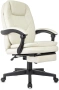 Кресло CH-868N-BF/IVORY-PU слоновая кость иск. кожа