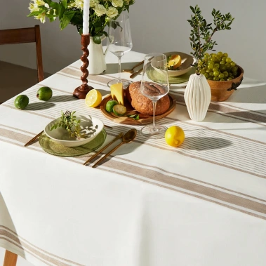 Скатерть Этель  "Rigoroso" 250х140см, лен 100%, 260 гр/м2 10493988 - Сима-ленд - фото в интернет-магазине Арктика