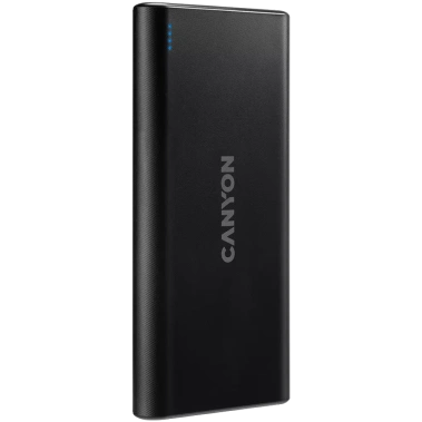 Портативный аккумулятор CANYON PB-108 (H2CNECPB1008B) (черный) 10000 мАч - фото в интернет-магазине Арктика