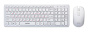 Набор клавиатура + мышь беспров. Perfeo UNION (PF_B4899) (белый) USB