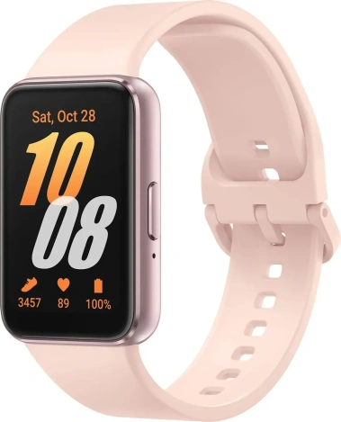 Фитнес-браслет Samsung Galaxy Fit3 Pink Gold/Роз. золото (SM-R390) - фото в интернет-магазине Арктика