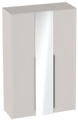 Спальня "Нора" шкаф 3-х дверн с зерк (персидский жемчуг/вереск ромено) - Мебельград - каталог товаров магазина Арктика