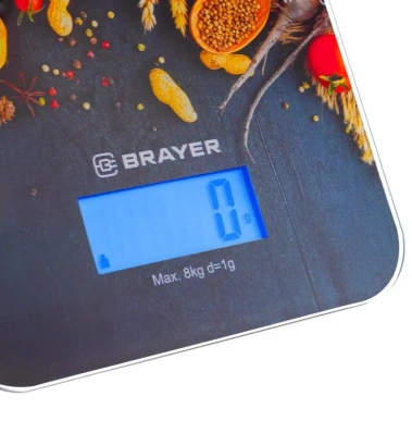 Весы кухонные BRAYER  BR1801 - фото в интернет-магазине Арктика