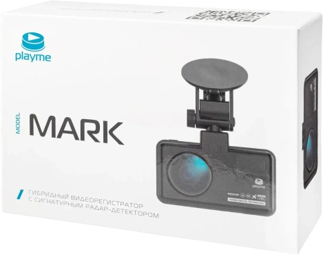 Авторегистратор Playme Mark с радар-дет - фото в интернет-магазине Арктика