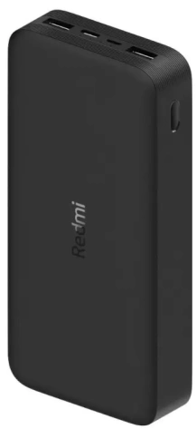 Аккумулятор внешний Xiaomi 20000 mAh 18W Redmi Fast Charge Power Bank black (VXN4304GL) - фото в интернет-магазине Арктика